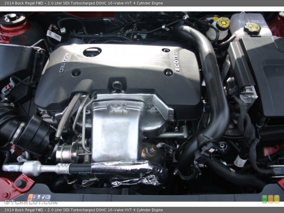 2.0 Liter SIDI Turbocharged DOHC 16-Valve VVT 4 Cylinder Engine for the 2014 Buick Regal #87217350