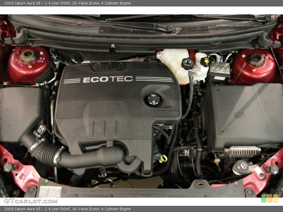2.4 Liter DOHC 16-Valve Ecotec 4 Cylinder 2009 Saturn Aura Engine