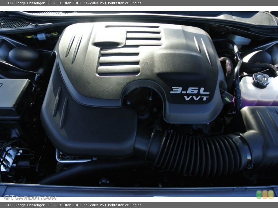 3.6 Liter DOHC 24-Valve VVT Pentastar V6 Engine for the 2014 Dodge Challenger #87222339