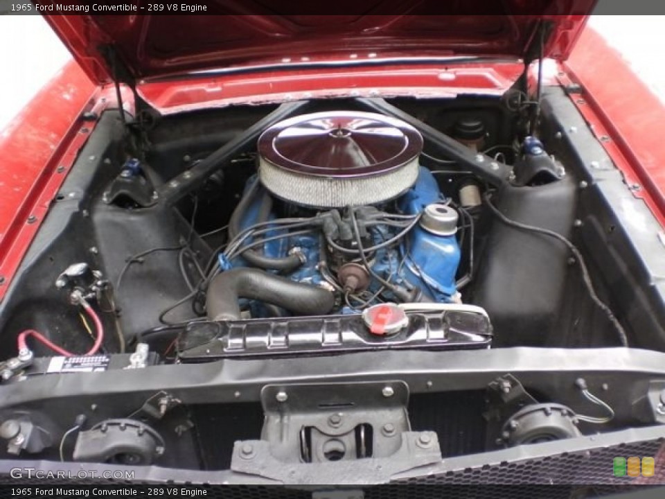 289 V8 1965 Ford Mustang Engine