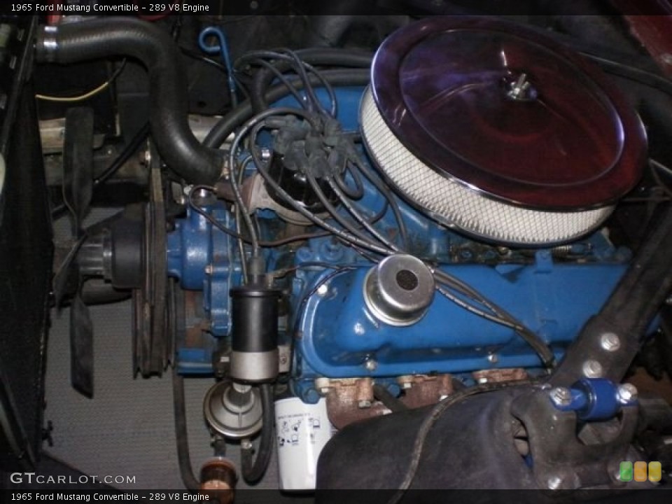 289 V8 Engine for the 1965 Ford Mustang #87225705
