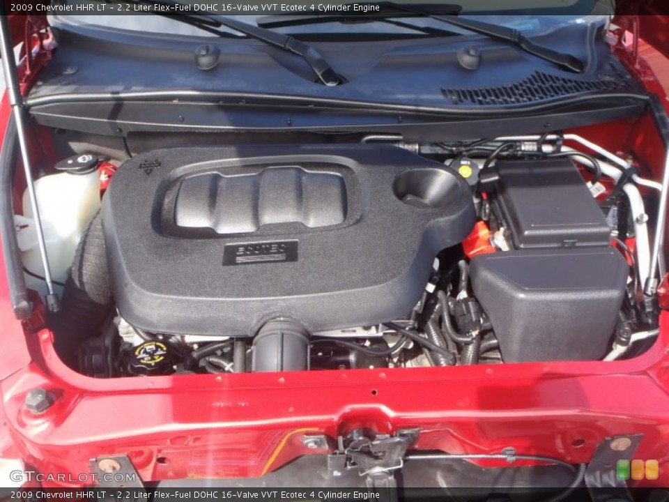 2.2 Liter Flex-Fuel DOHC 16-Valve VVT Ecotec 4 Cylinder Engine for the 2009 Chevrolet HHR #87227523