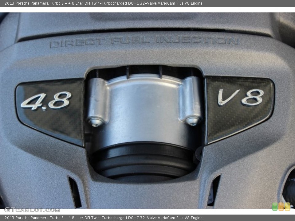 4.8 Liter DFI Twin-Turbocharged DOHC 32-Valve VarioCam Plus V8 Engine for the 2013 Porsche Panamera #87233682