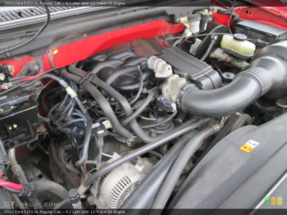 4.2 Liter OHV 12-Valve V6 Engine for the 2001 Ford F150 #87235950