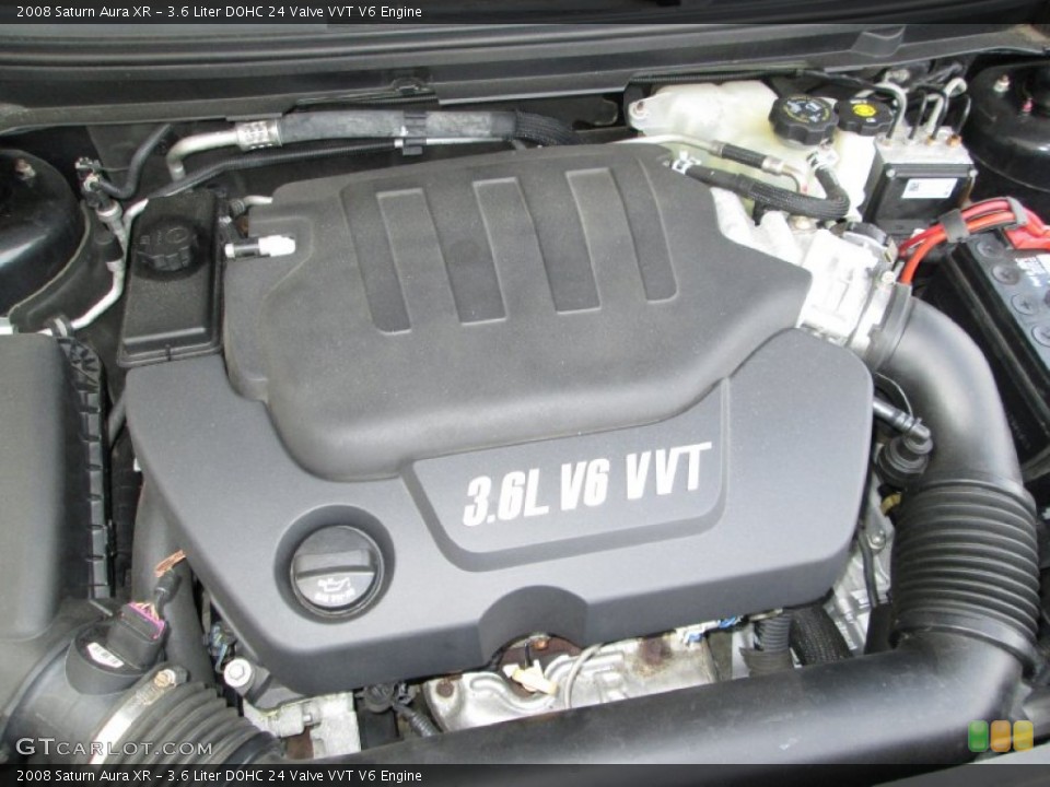 3.6 Liter DOHC 24 Valve VVT V6 Engine for the 2008 Saturn Aura #87261603