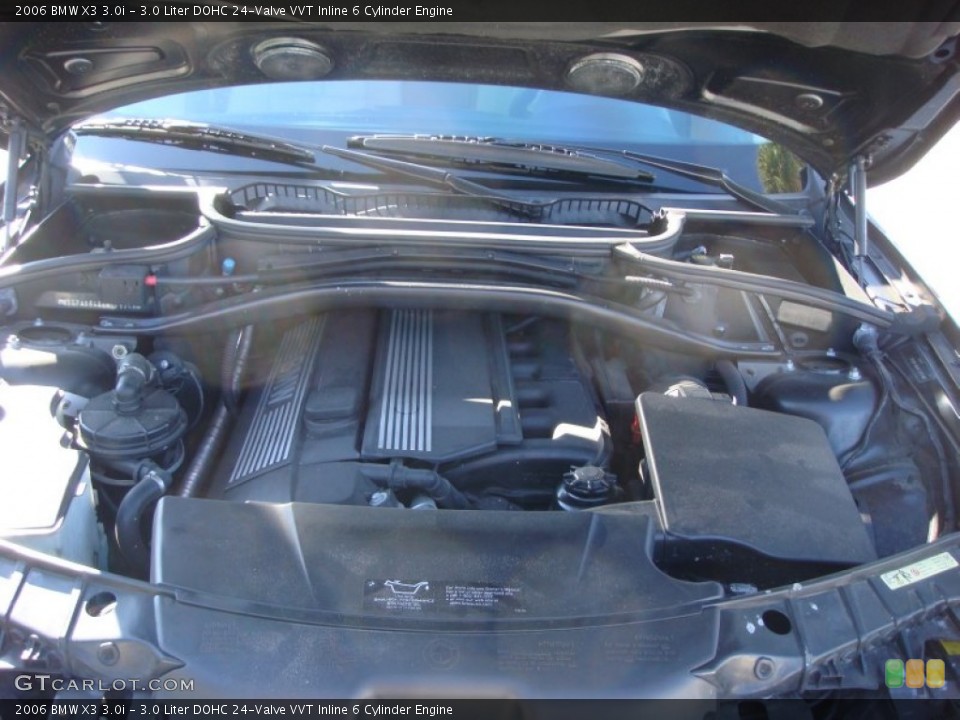 3.0 Liter DOHC 24-Valve VVT Inline 6 Cylinder Engine for the 2006 BMW X3 #87262404
