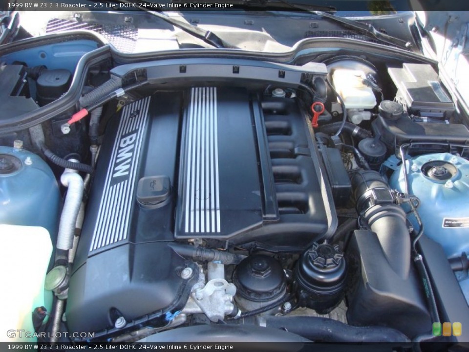 2.5 Liter DOHC 24-Valve Inline 6 Cylinder Engine for the 1999 BMW Z3 #87262941