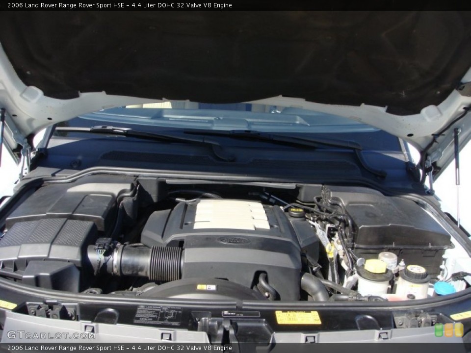 4.4 Liter DOHC 32 Valve V8 Engine for the 2006 Land Rover Range Rover Sport #87265167