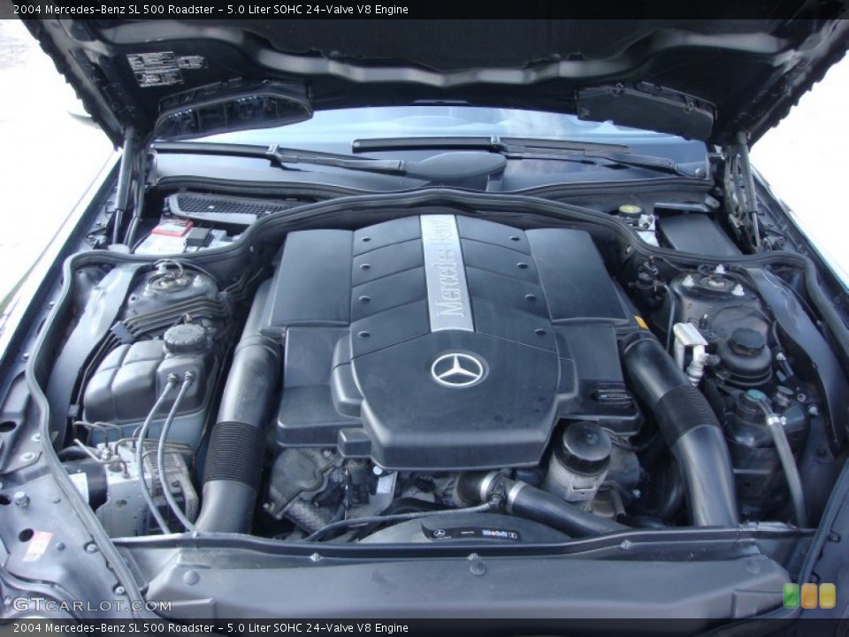 5.0 Liter SOHC 24-Valve V8 Engine for the 2004 Mercedes-Benz SL #87269010