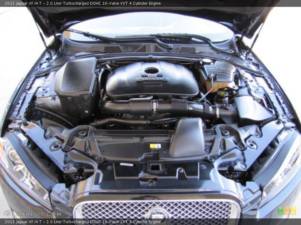2.0 Liter Turbocharged DOHC 16-Valve VVT 4 Cylinder 2013 Jaguar XF Engine