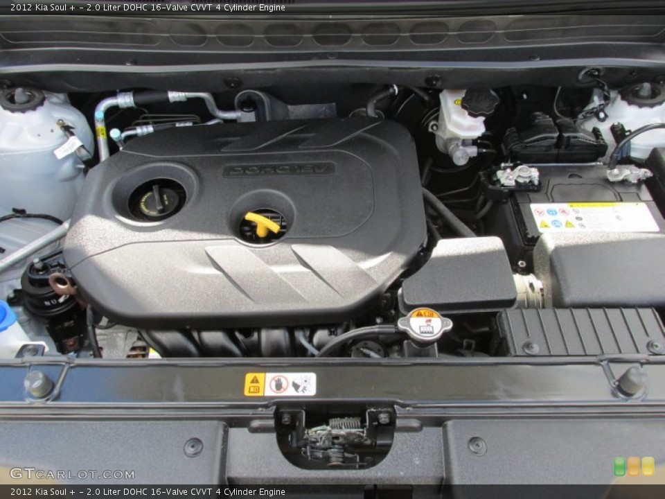 2.0 Liter DOHC 16-Valve CVVT 4 Cylinder Engine for the 2012 Kia Soul #87280032