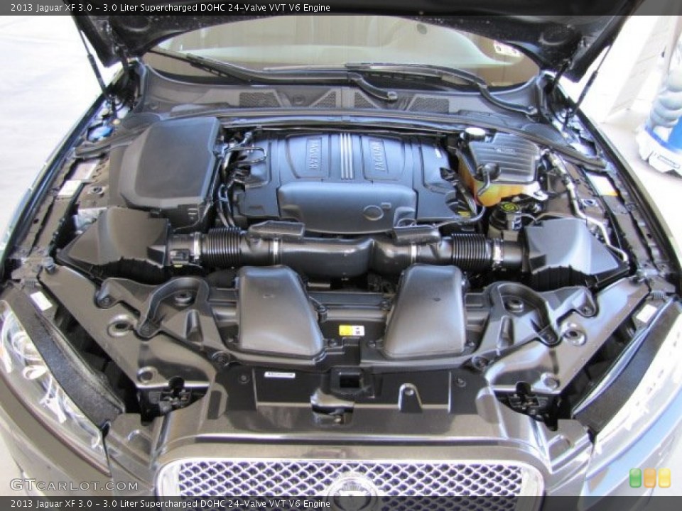 3.0 Liter Supercharged DOHC 24-Valve VVT V6 Engine for the 2013 Jaguar XF #87290451