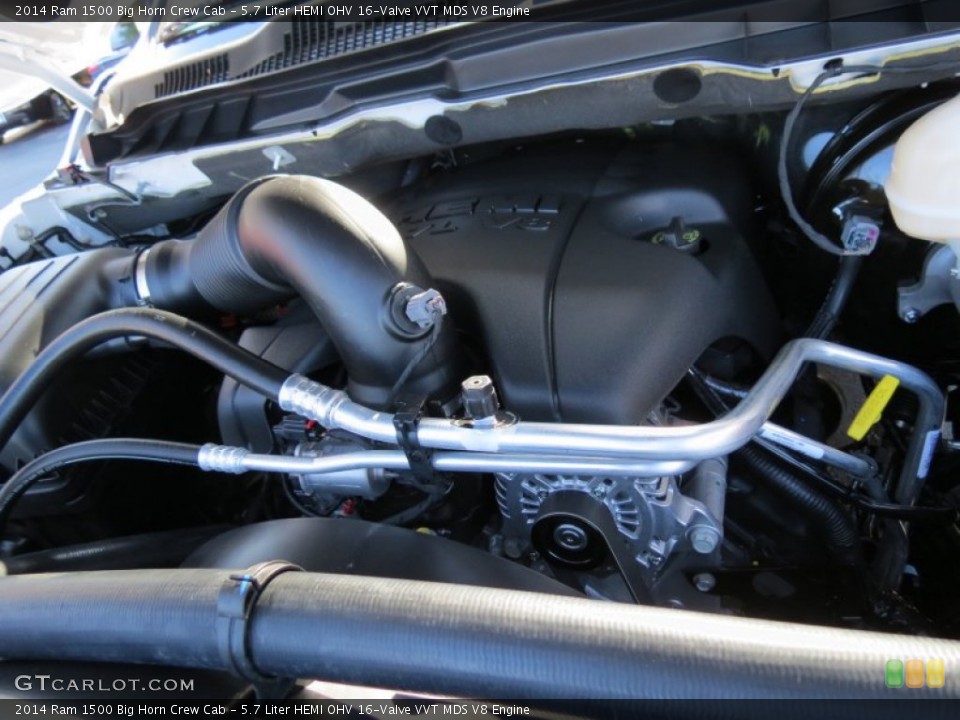 5.7 Liter HEMI OHV 16-Valve VVT MDS V8 Engine for the 2014 Ram 1500 #87290508