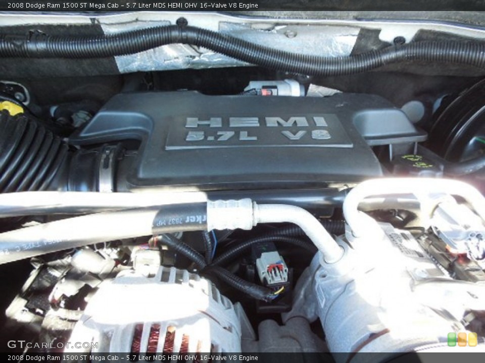 5.7 Liter MDS HEMI OHV 16-Valve V8 Engine for the 2008 Dodge Ram 1500 #87294148