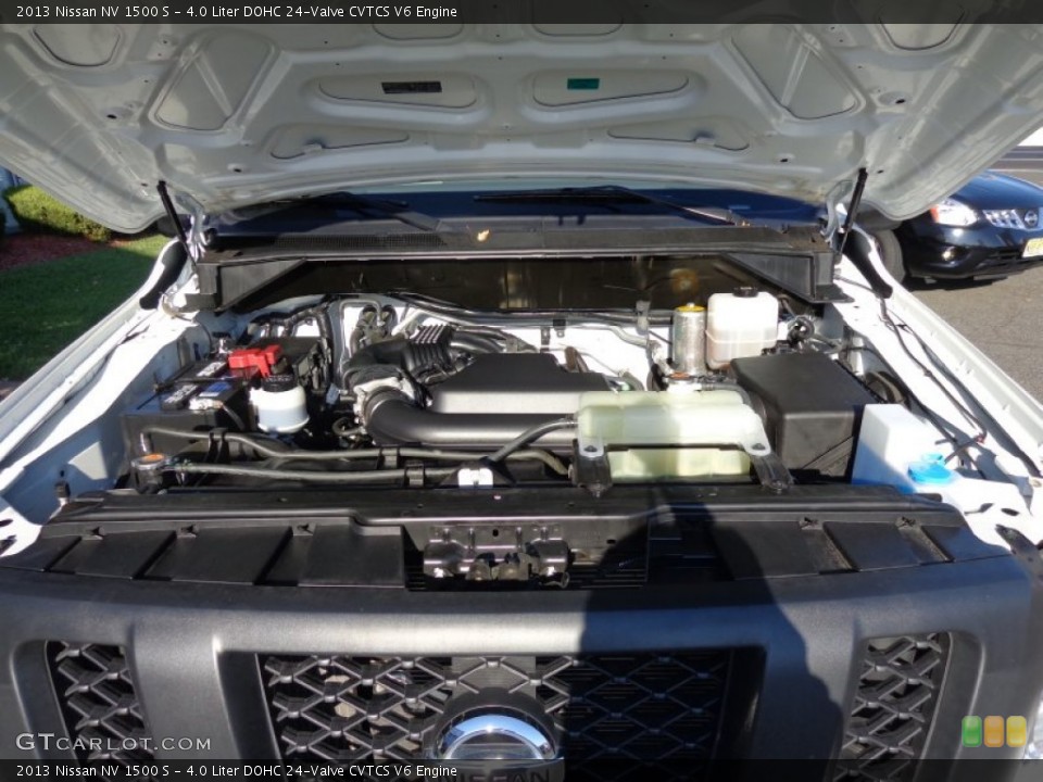 4.0 Liter DOHC 24-Valve CVTCS V6 2013 Nissan NV Engine