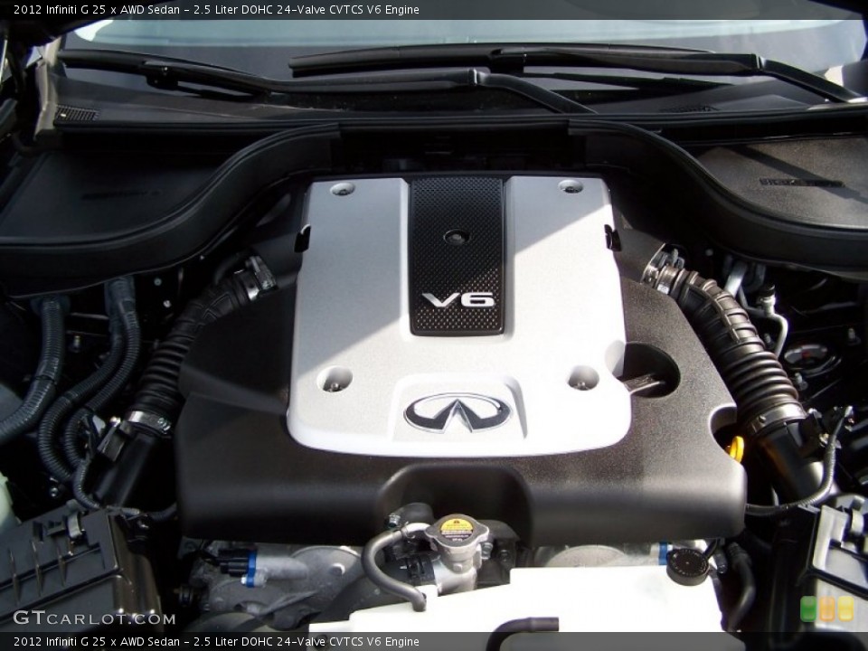2.5 Liter DOHC 24-Valve CVTCS V6 Engine for the 2012 Infiniti G #87317827