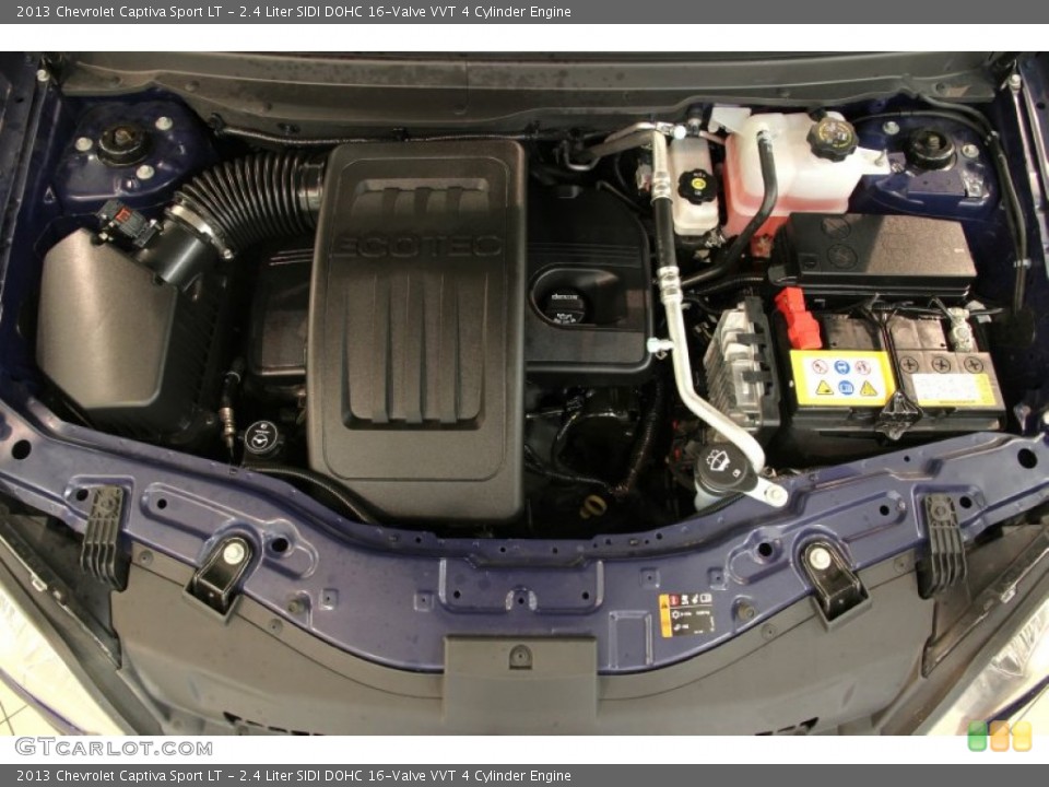2.4 Liter SIDI DOHC 16-Valve VVT 4 Cylinder Engine for the 2013 Chevrolet Captiva Sport #87318670