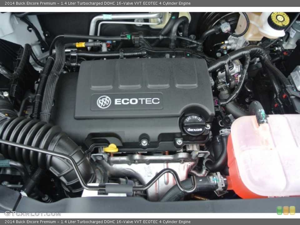 1.4 Liter Turbocharged DOHC 16-Valve VVT ECOTEC 4 Cylinder Engine for the 2014 Buick Encore #87322213