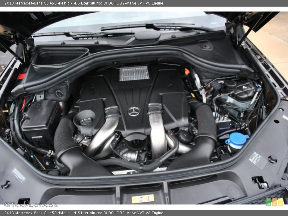 4.6 Liter biturbo DI DOHC 32-Valve VVT V8 Engine for the 2013 Mercedes-Benz GL #87382513