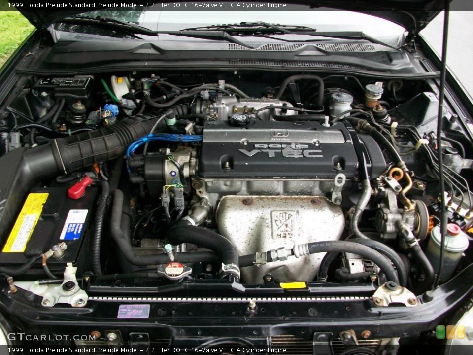 2.2 Liter DOHC 16-Valve VTEC 4 Cylinder Engine for the 1999 Honda Prelude #8739255