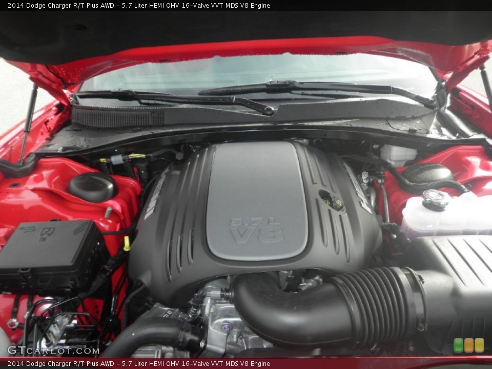 5.7 Liter HEMI OHV 16-Valve VVT MDS V8 Engine for the 2014 Dodge Charger #87428483