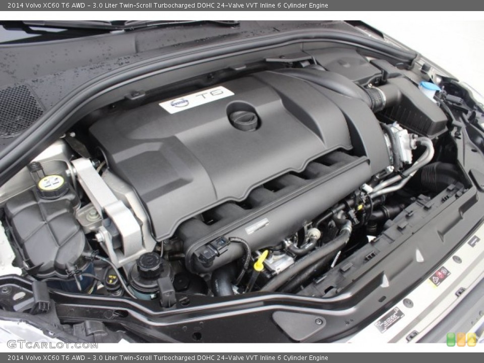 3.0 Liter Twin-Scroll Turbocharged DOHC 24-Valve VVT Inline 6 Cylinder Engine for the 2014 Volvo XC60 #87443180