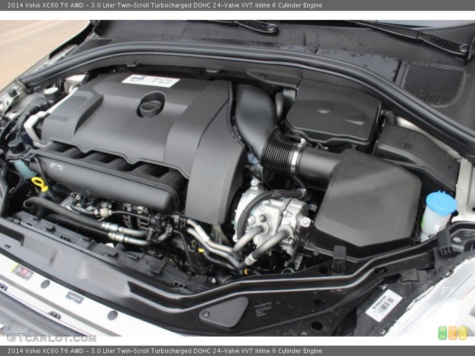 3.0 Liter Twin-Scroll Turbocharged DOHC 24-Valve VVT Inline 6 Cylinder Engine for the 2014 Volvo XC60 #87443204