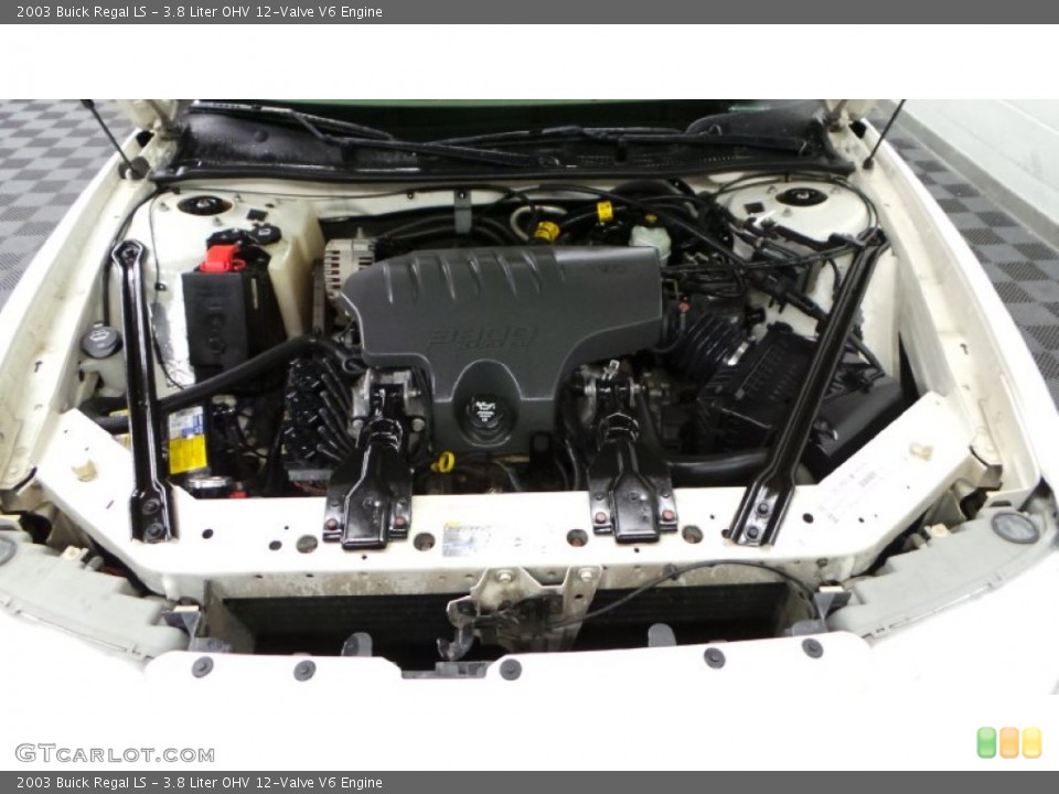 3.8 Liter OHV 12-Valve V6 2003 Buick Regal Engine