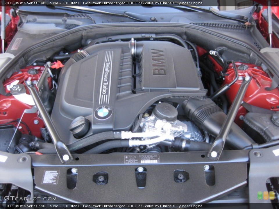 3.0 Liter DI TwinPower Turbocharged DOHC 24-Valve VVT Inline 6 Cylinder Engine for the 2013 BMW 6 Series #87464057