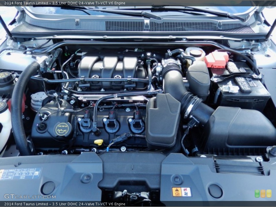 3.5 Liter DOHC 24-Valve Ti-VCT V6 Engine for the 2014 Ford Taurus #87474959