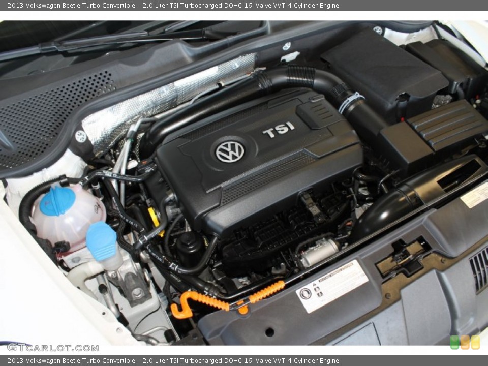 2.0 Liter TSI Turbocharged DOHC 16-Valve VVT 4 Cylinder Engine for the 2013 Volkswagen Beetle #87479915