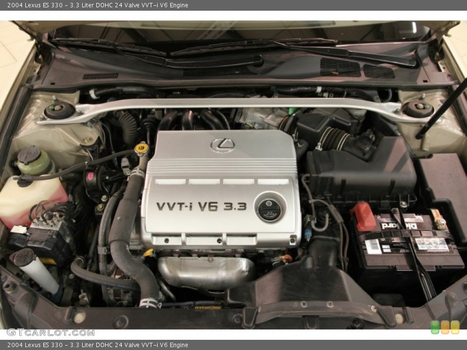 3.3 Liter DOHC 24 Valve VVT-i V6 Engine for the 2004 Lexus ES #87486524