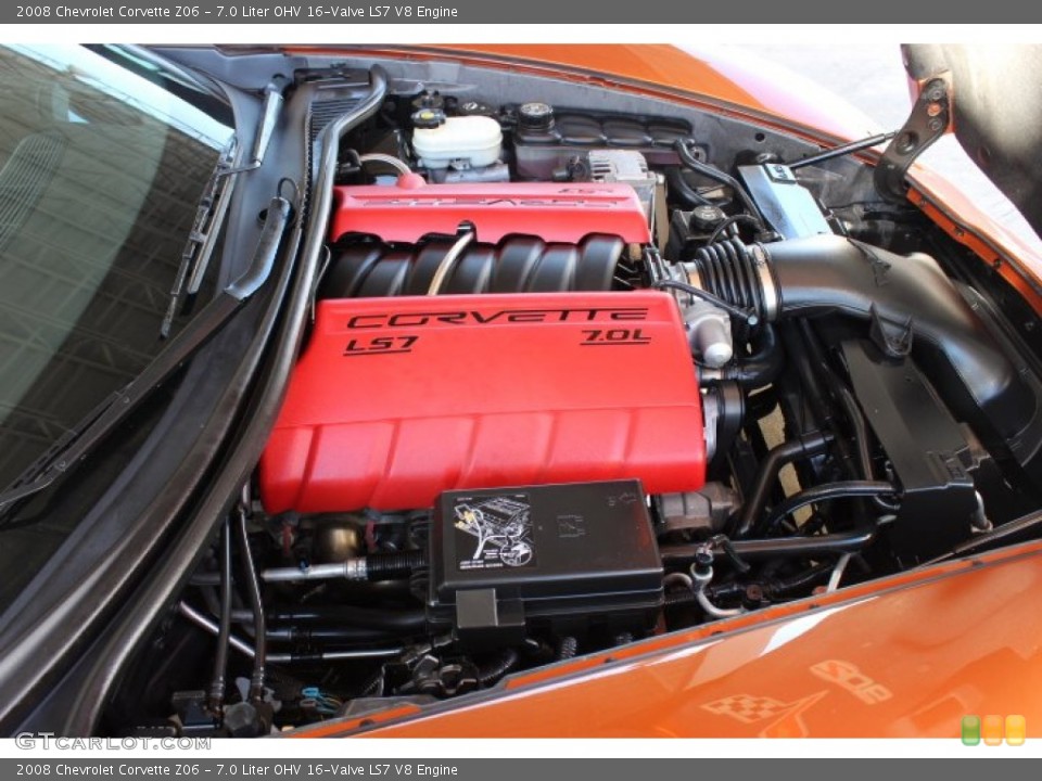 7.0 Liter OHV 16-Valve LS7 V8 2008 Chevrolet Corvette Engine