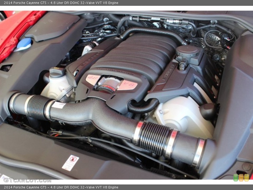 4.8 Liter DFI DOHC 32-Valve VVT V8 Engine for the 2014 Porsche Cayenne #87487640