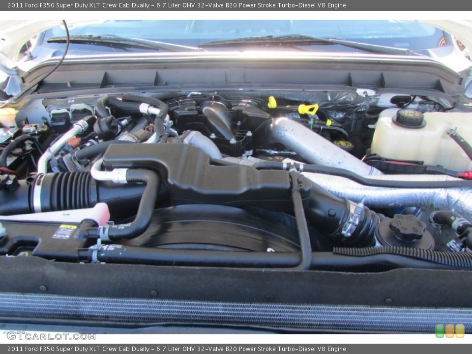 6.7 Liter OHV 32-Valve B20 Power Stroke Turbo-Diesel V8 Engine for the 2011 Ford F350 Super Duty #87488327