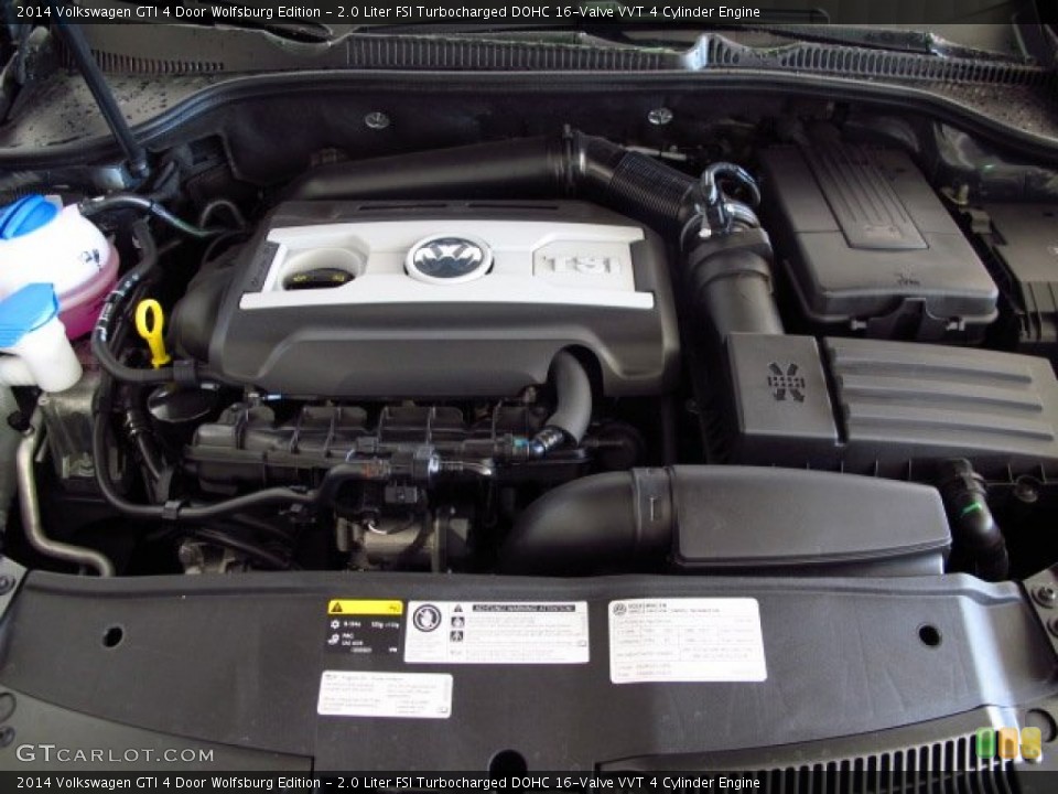2.0 Liter FSI Turbocharged DOHC 16-Valve VVT 4 Cylinder Engine for the 2014 Volkswagen GTI #87499294