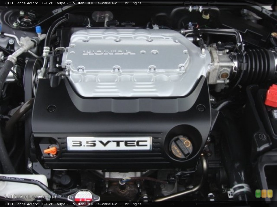 3.5 Liter SOHC 24-Valve i-VTEC V6 Engine for the 2011 Honda Accord #87506602