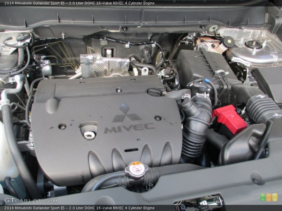 2.0 Liter DOHC 16-Valve MIVEC 4 Cylinder Engine for the 2014 Mitsubishi Outlander Sport #87511024