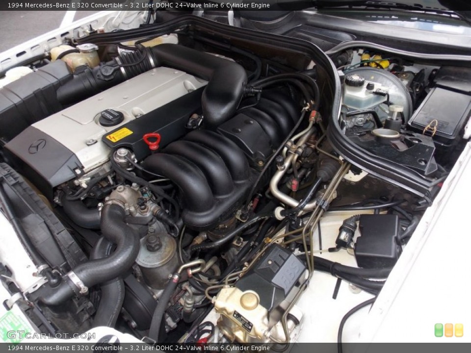 3.2 Liter DOHC 24-Valve Inline 6 Cylinder Engine for the 1994 Mercedes-Benz E #87513271