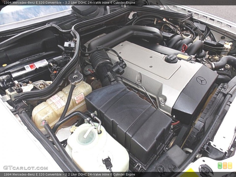 3.2 Liter DOHC 24-Valve Inline 6 Cylinder Engine for the 1994 Mercedes-Benz E #87513295