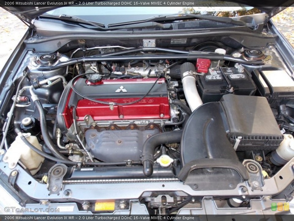2.0 Liter Turbocharged DOHC 16-Valve MIVEC 4 Cylinder Engine for the 2006 Mitsubishi Lancer Evolution #87513841