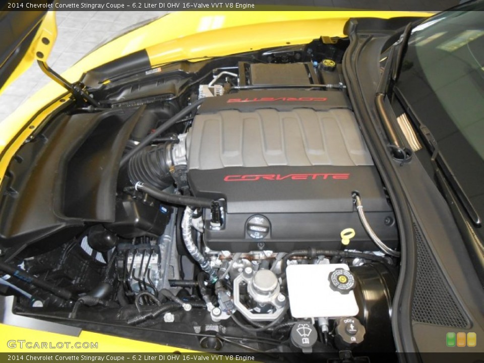 6.2 Liter DI OHV 16-Valve VVT V8 Engine for the 2014 Chevrolet Corvette #87519684