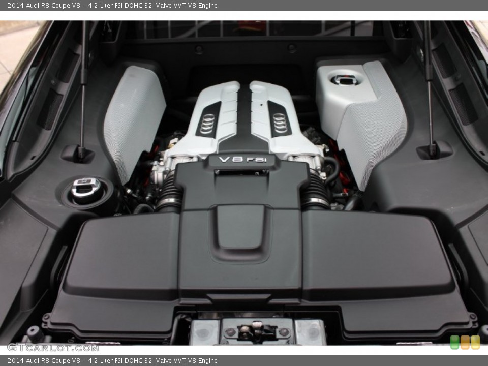 4.2 Liter FSI DOHC 32-Valve VVT V8 Engine for the 2014 Audi R8 #87532766