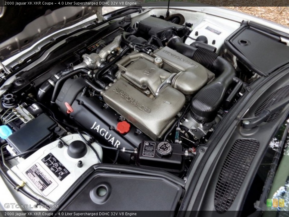 4.0 Liter Supercharged DOHC 32V V8 Engine for the 2000 Jaguar XK #87572020