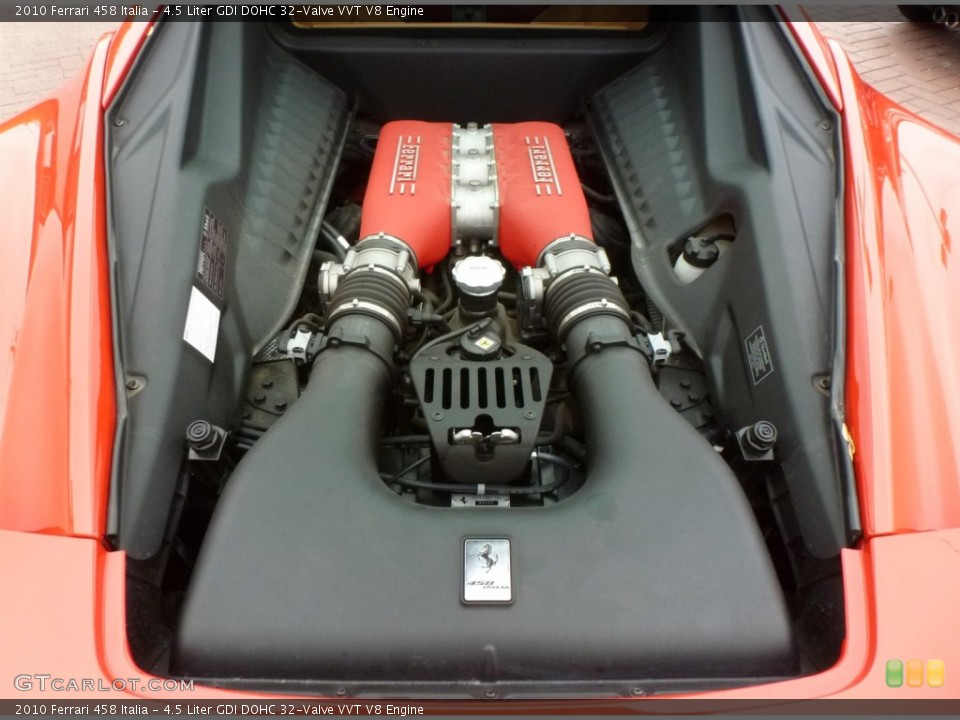 4.5 Liter GDI DOHC 32-Valve VVT V8 Engine for the 2010 Ferrari 458 #87601819