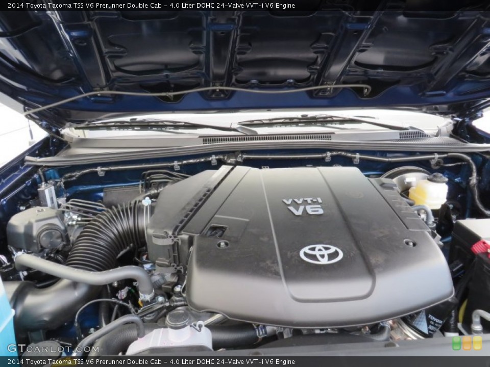 4.0 Liter DOHC 24-Valve VVT-i V6 2014 Toyota Tacoma Engine