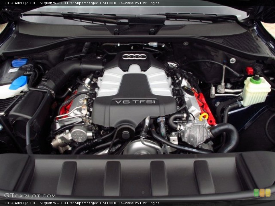 3.0 Liter Supercharged TFSI DOHC 24-Valve VVT V6 Engine for the 2014 Audi Q7 #87608689