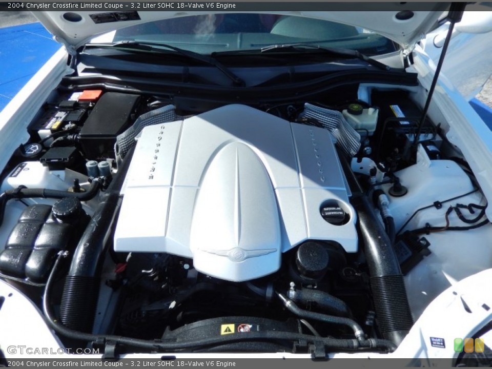 3.2 Liter SOHC 18-Valve V6 2004 Chrysler Crossfire Engine