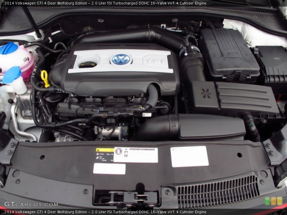 2.0 Liter FSI Turbocharged DOHC 16-Valve VVT 4 Cylinder Engine for the 2014 Volkswagen GTI #87628669