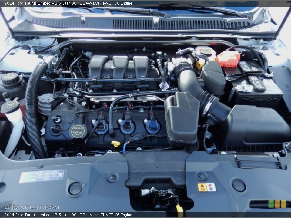 3.5 Liter DOHC 24-Valve Ti-VCT V6 Engine for the 2014 Ford Taurus #87628900